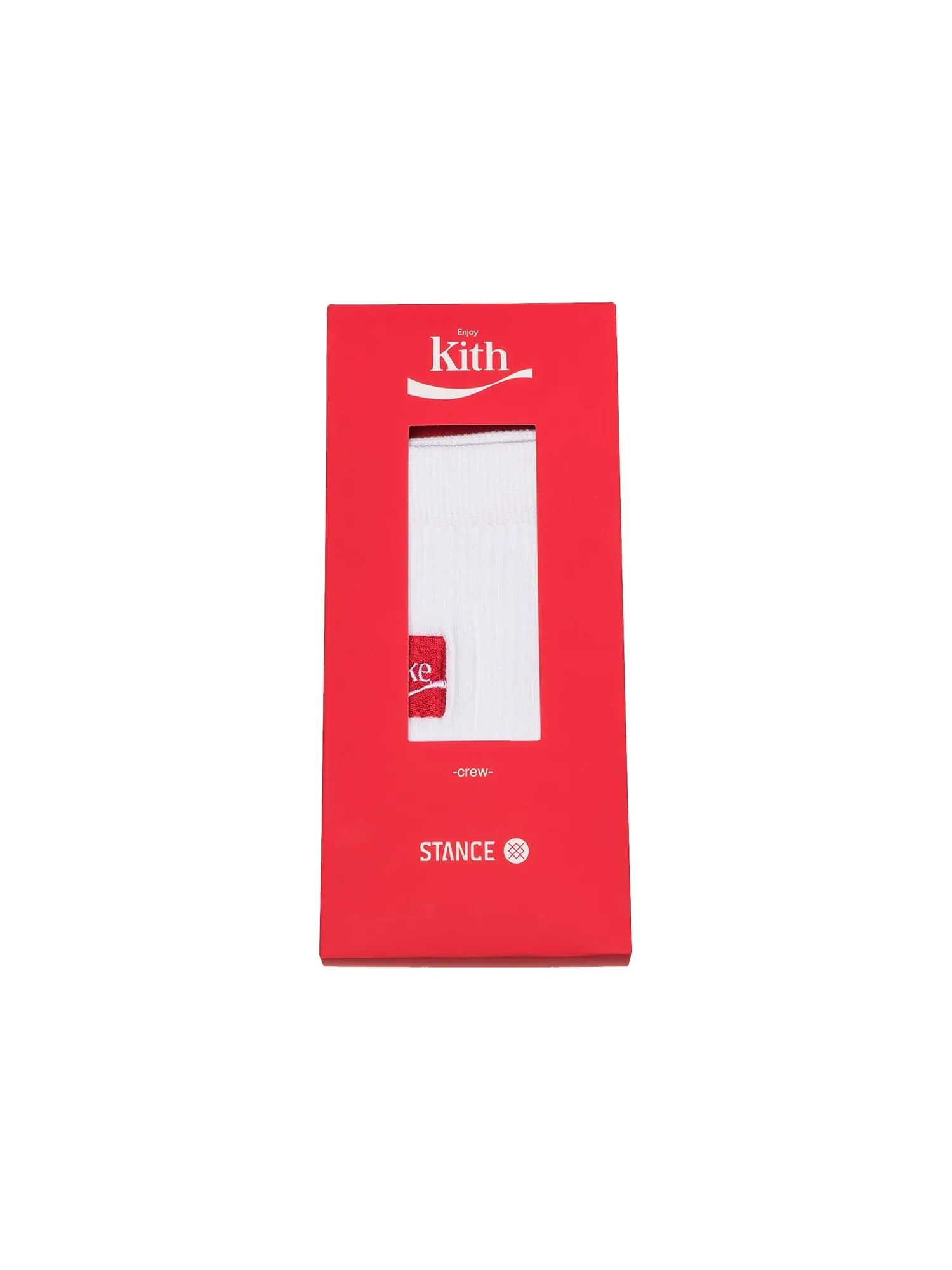 Носки Kith x Coca-Cola x Stance Crew — изображение 1 из 1, белый