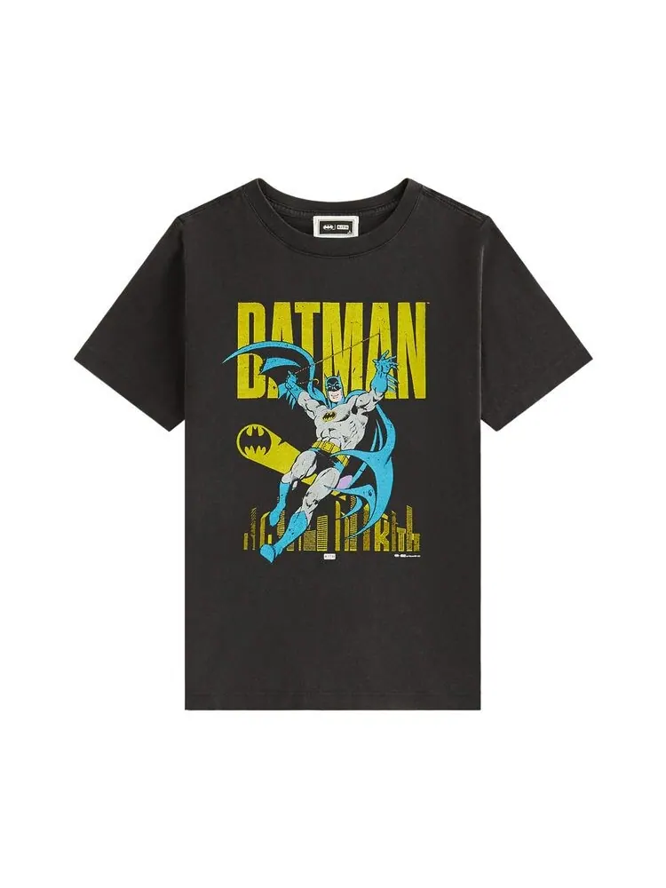 Футболка Kith Kids x Batman Classic Vintage Tee Black — изображение 1 из 2, черный