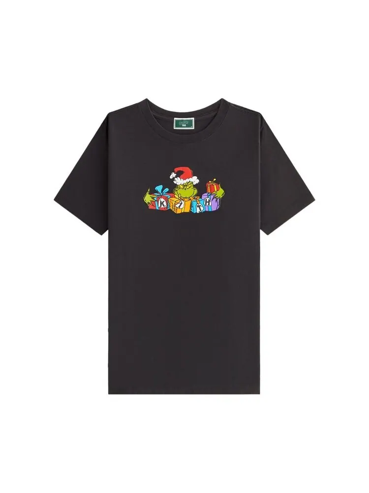 Футболка Kith Kids x The Grinch Presents Tee Black — изображение 1 из 2, черный