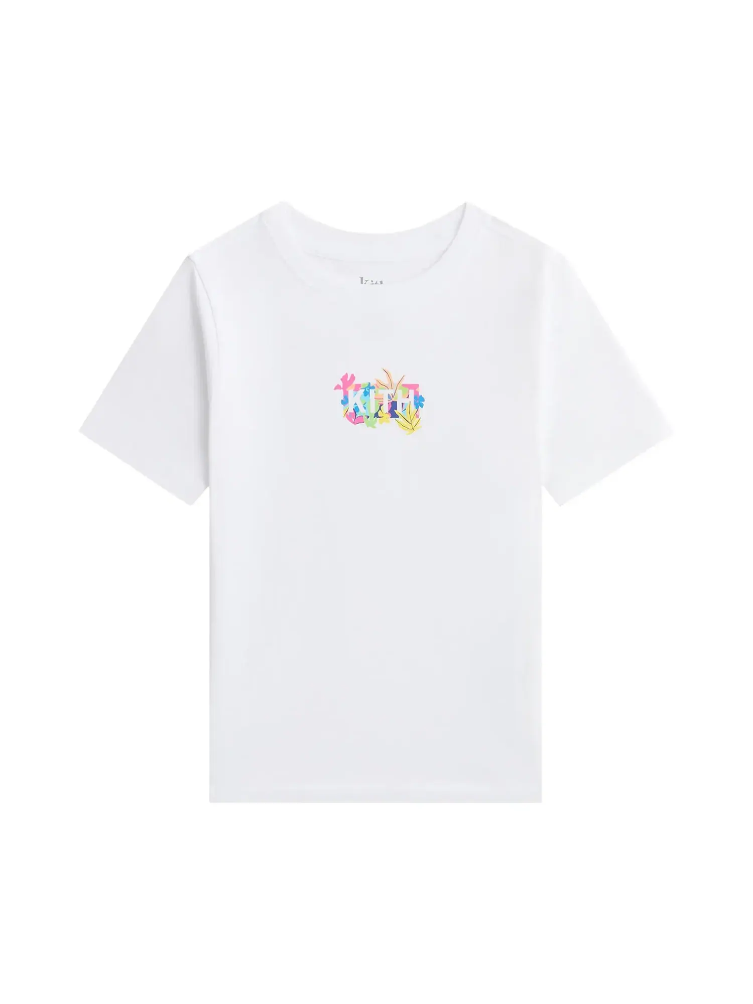 Футболка Kith Abstract Tropical Classic Logo Graphic Tee — изображение 1 из 2, белый