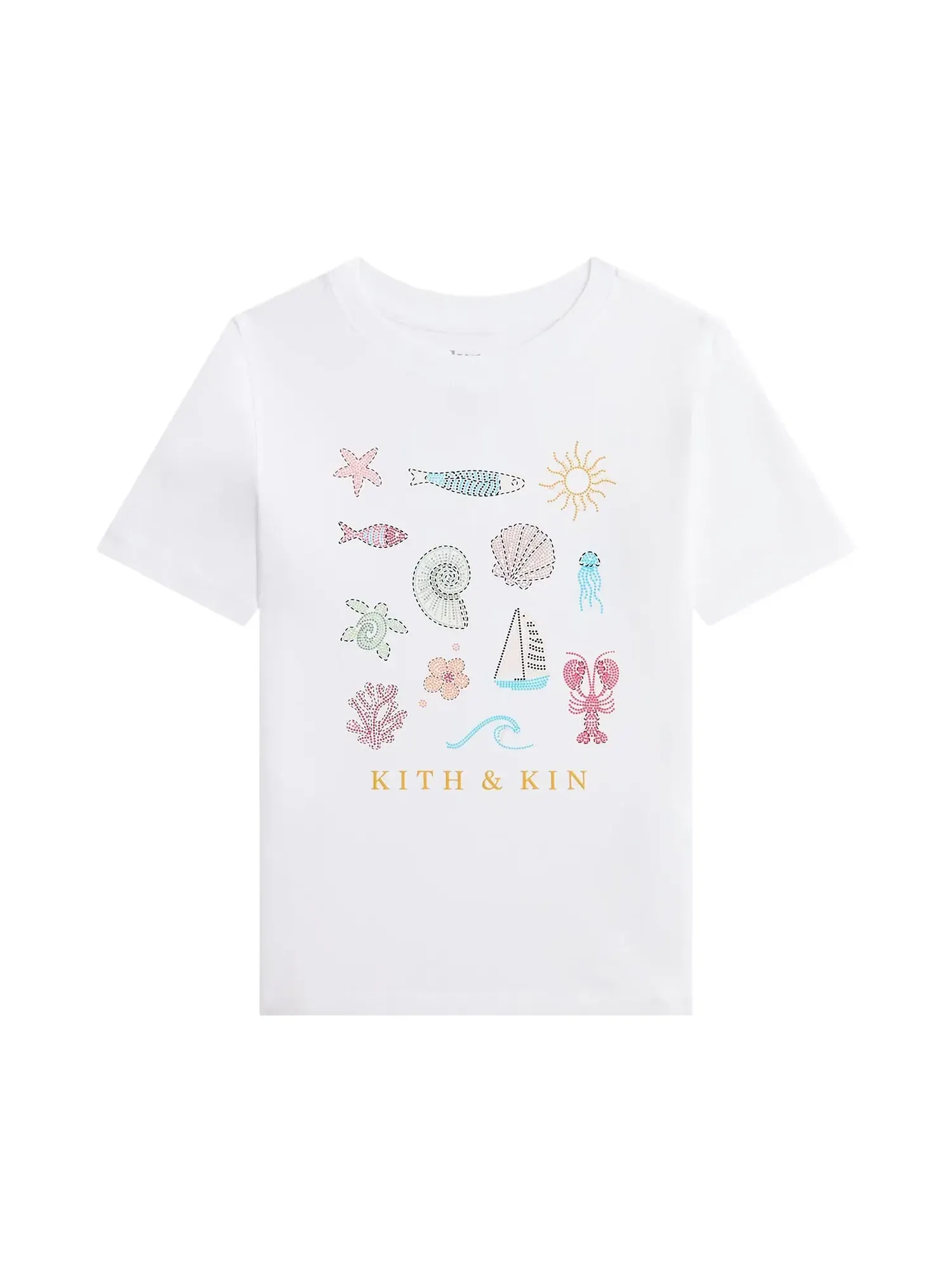 Футболка Kith Kith & Kin Beach Tee — изображение 1 из 2, белый