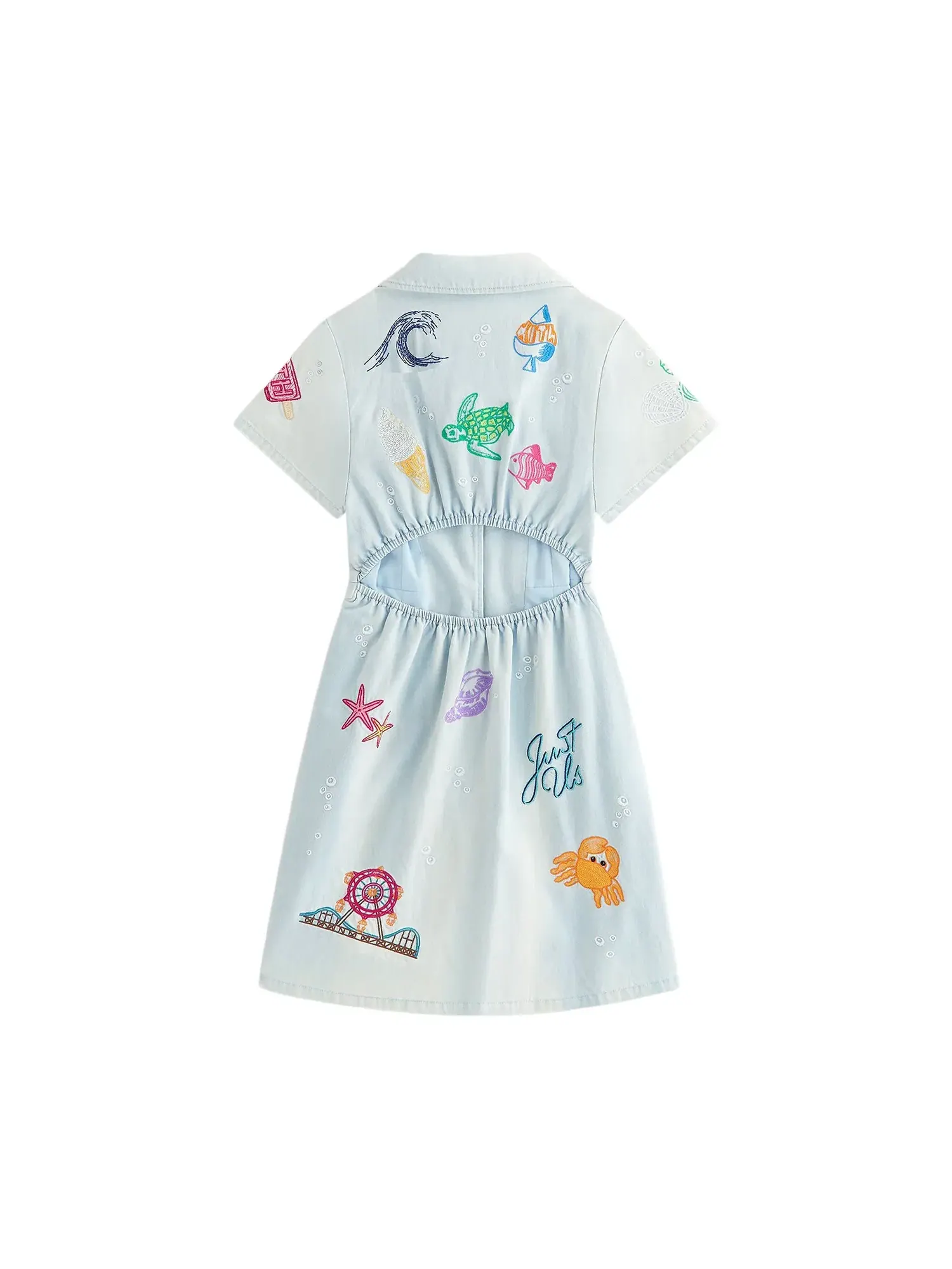 Платье Kith Novelty Lena — изображение 2 из 2, светлый индиго