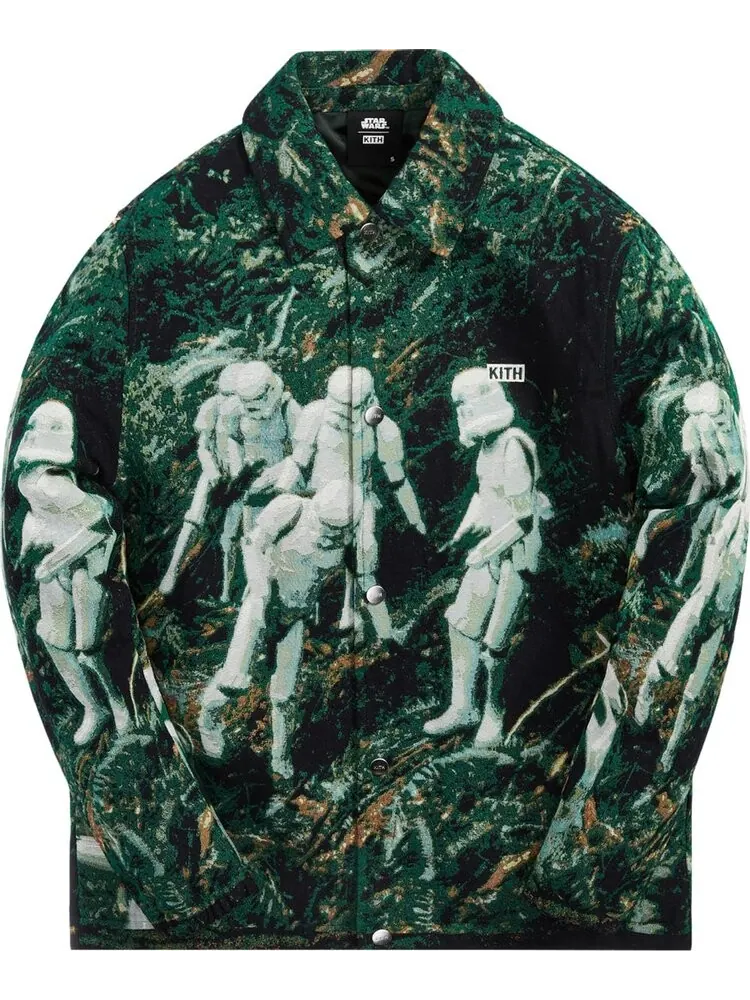 Куртка Kith For Star Wars Endors Coaches Jacket 'Stadium' — изображение 1 из 2, мульти
