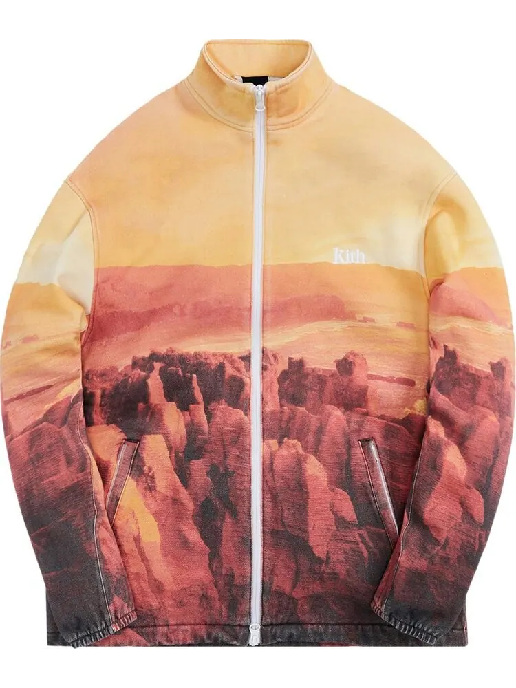 Куртка Kith Windsor Track Jacket 'Wildfire' — изображение 1 из 2, мульти
