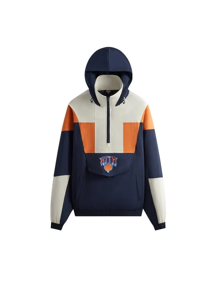 Анорак Kith For The New York Knicks Quarter Zip Anorak — изображение 1 из 2, ночной