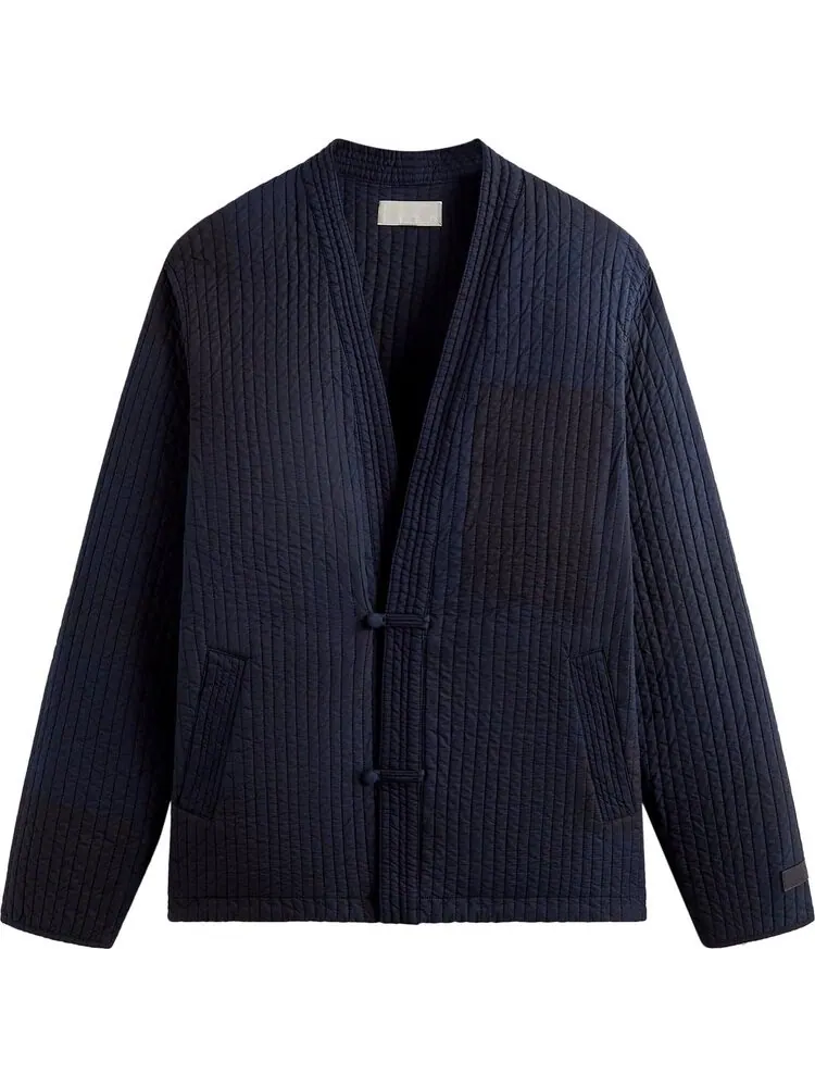 Куртка Kith Abbott Quilted Gi 'Ink' — изображение 1 из 2, синий