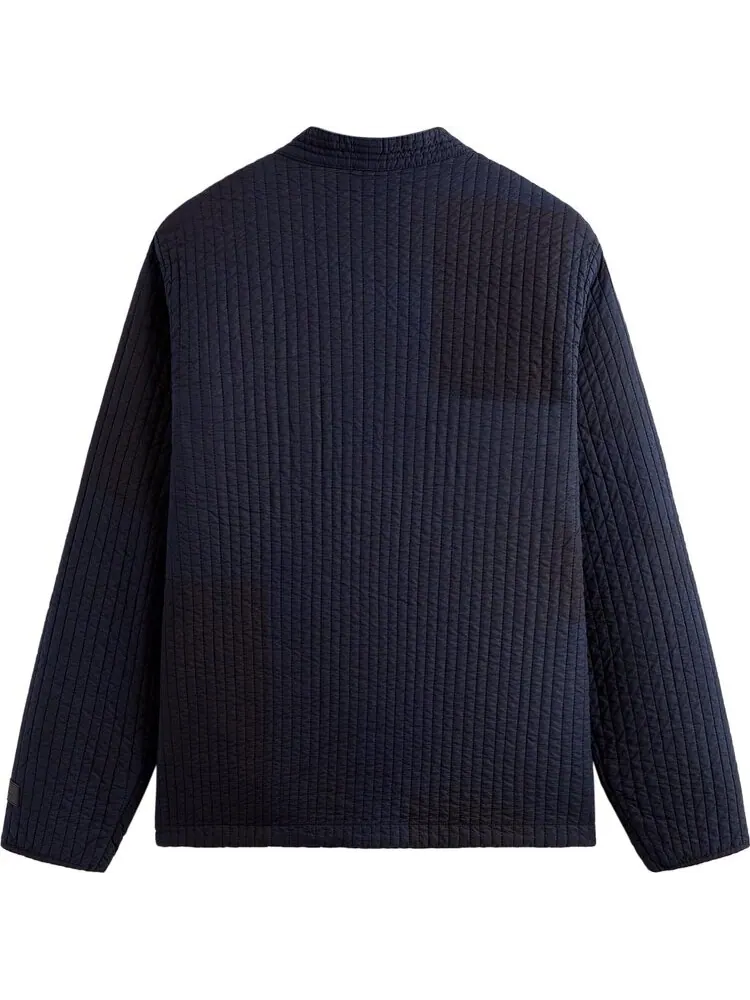 Куртка Kith Abbott Quilted Gi 'Ink' — изображение 2 из 2, синий