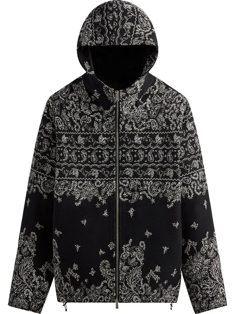 Худи Kith 101 Braden Tapestry Full Zip 'Black' — изображение 1 из 2, черный
