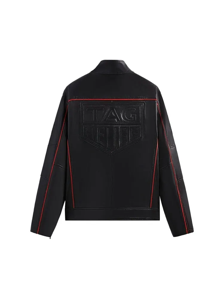 Куртка Kith x TAG Heuer Formula Leather Racing Jacket — изображение 2 из 2, черный