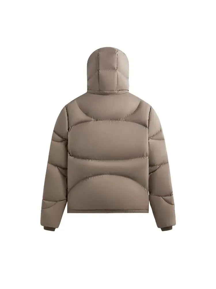 Куртка утепленная Kith Matte Stretch Taffeta Corey Puffer — изображение 2 из 2, бежевый