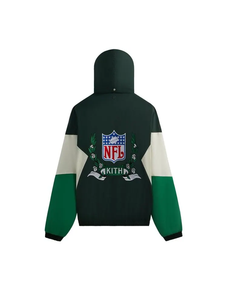 Анорак Kith &, 47 for the NFL: Eagles Quarter Zip Anorak With Hood, Stadium — изображение 2 из 2, мульти