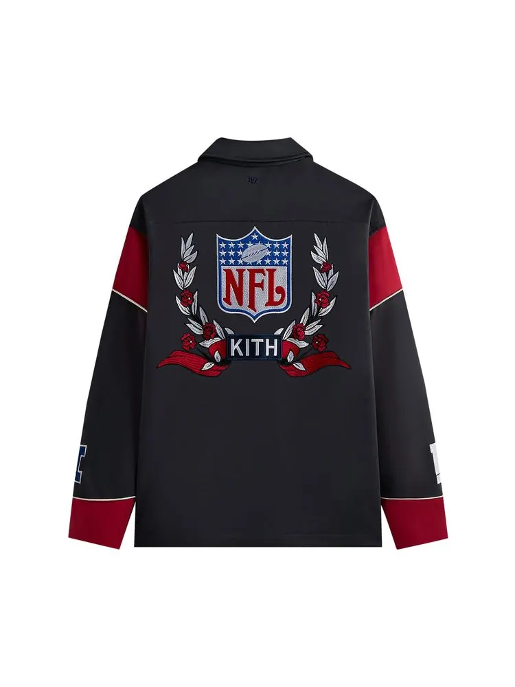 Куртка Kith & '47 for the NFL: Giants Kieran Coaches Jacket 'Nocturnal' — изображение 2 из 2, синий