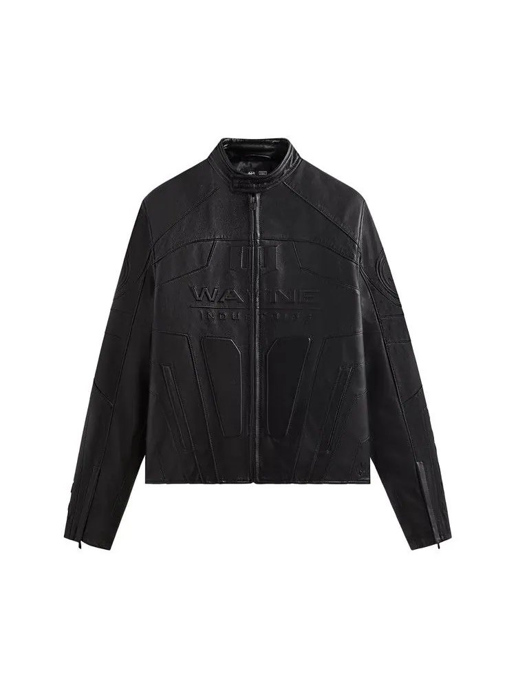 Куртка Kith x Batman Wayne Industries Moto Jacket — изображение 1 из 2, черный