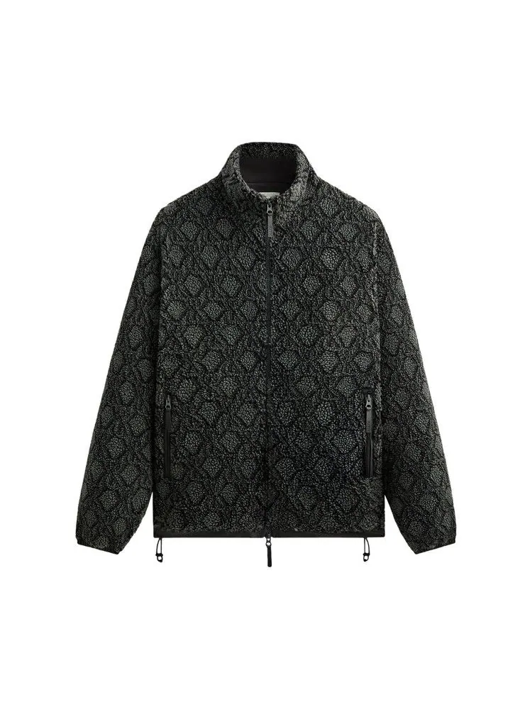 Толстовка Kith Pinehurst Sherpa Full Zip, Machine — изображение 1 из 2, зеленый
