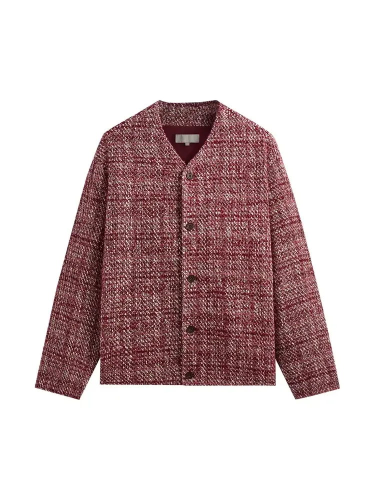 Жакет Kith Textured Tweed Jonah Liner — изображение 1 из 2, красный