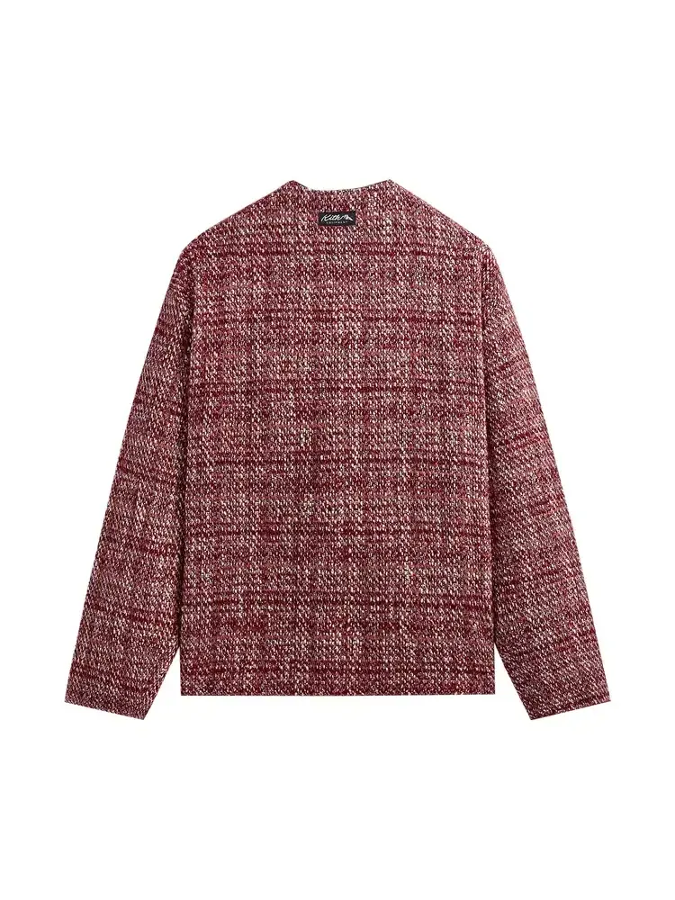 Жакет Kith Textured Tweed Jonah Liner — изображение 2 из 2, красный