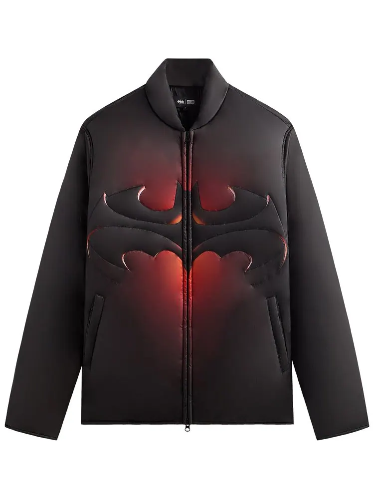 Стеганая объемная куртка Kith x Batman Brixton — изображение 1 из 2, черный