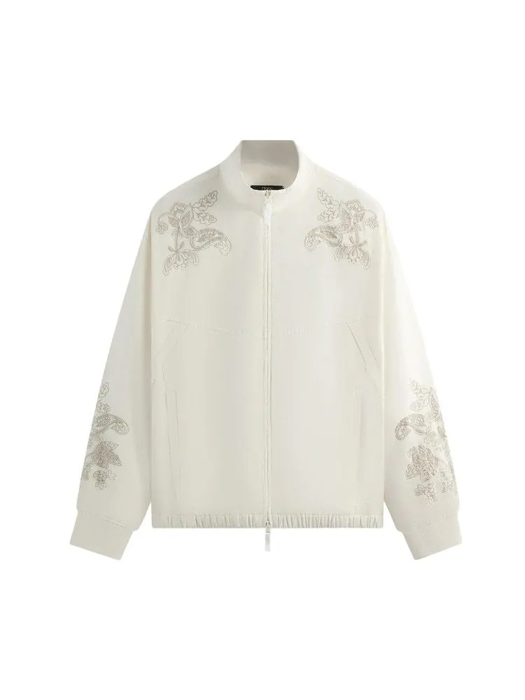 Спортивная куртка Kith x Wilson Embroidered Mesh Track Jacket — изображение 1 из 2, белый