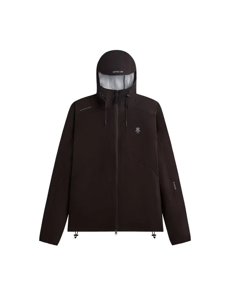 Куртка Kith Bonded Nylon Bolt Jacket, Kindling — изображение 1 из 2, коричневый