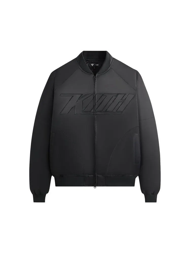 Куртка Kith x Superman Satin Bomber Jacket — изображение 1 из 2, черный