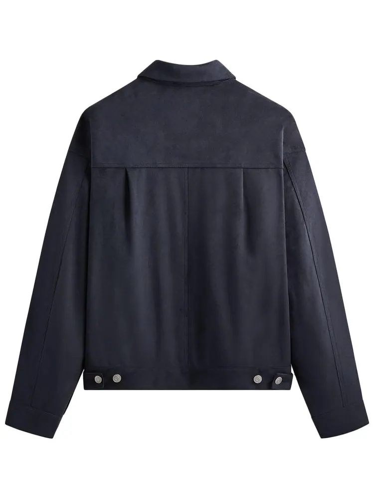 Куртка Kith Alonzo из микрозамши, модель — изображение 2 из 2, черный