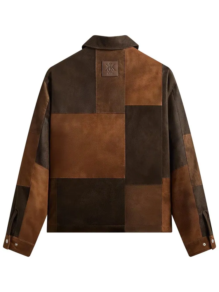 Куртка Kith Patchwork Erie Jacket — изображение 2 из 2, коричневый