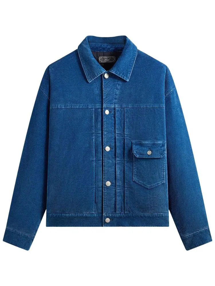 Куртка Kith Indigo Cord Alonzo Jacket — изображение 1 из 2, синий