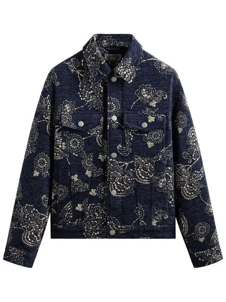 Куртка Kith Puffed Jase Tapestry Jacket — изображение 1 из 3, черный