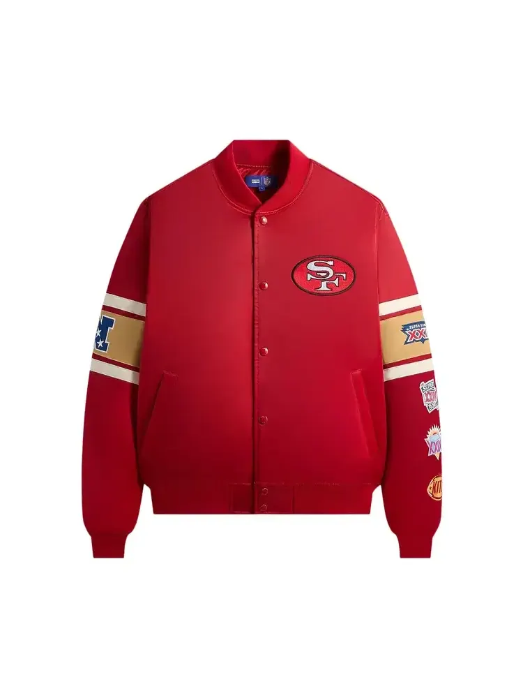 Бомбер Kith For The NFL San Francisco 49ers — изображение 1 из 2, красный