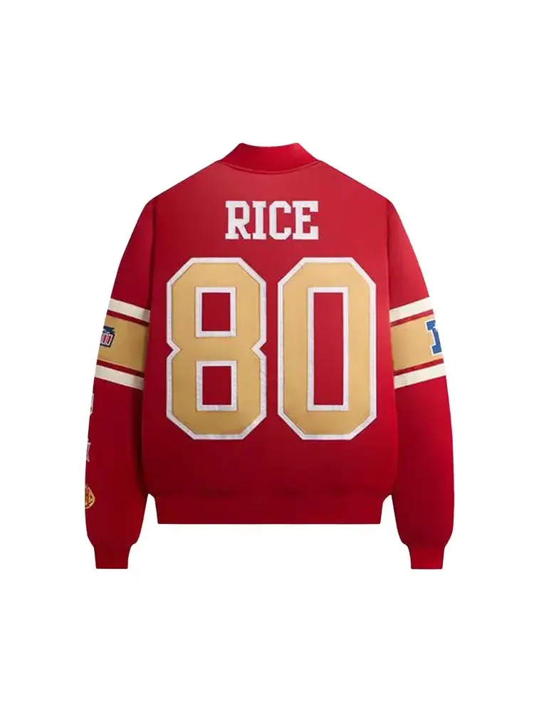 Бомбер Kith For The NFL San Francisco 49ers — изображение 2 из 2, красный