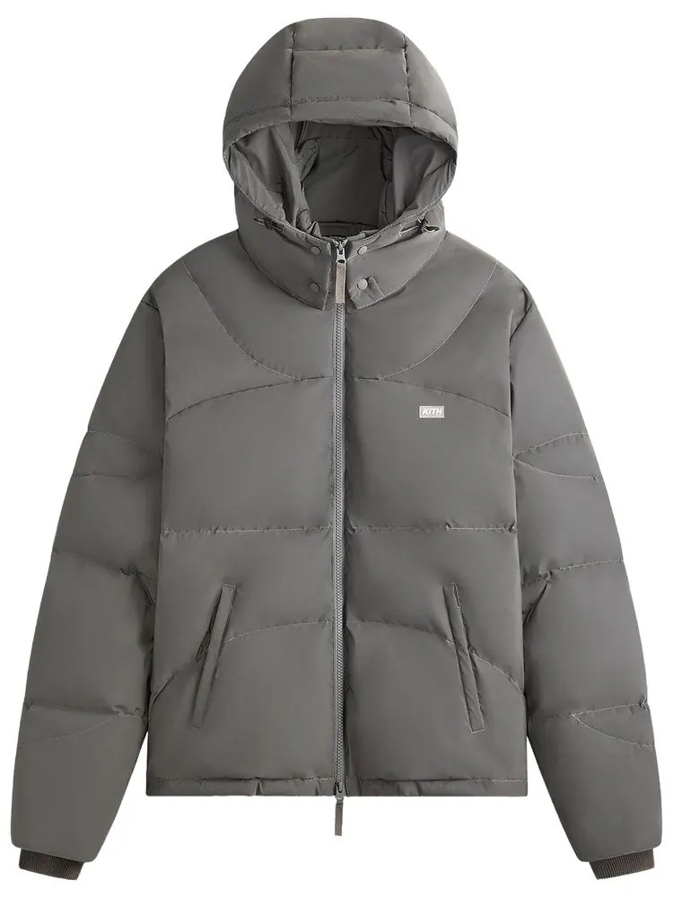 Куртка Kith Corey Puffer - — изображение 1 из 2, серый