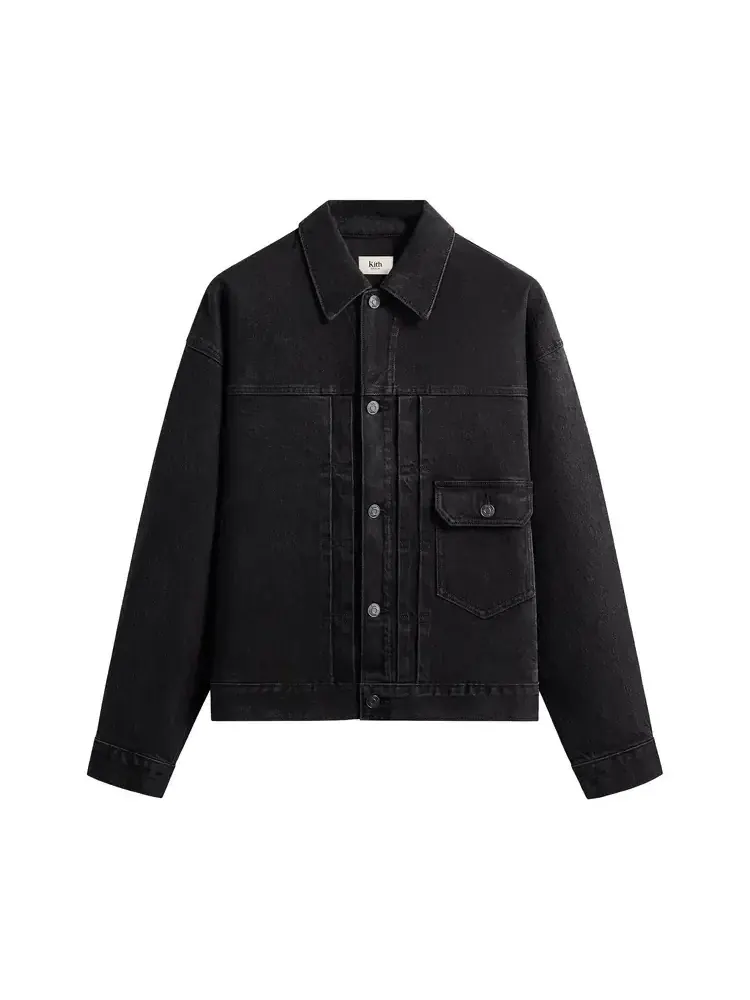 Джинсовая куртка Kith Alonzo — изображение 1 из 2, черный