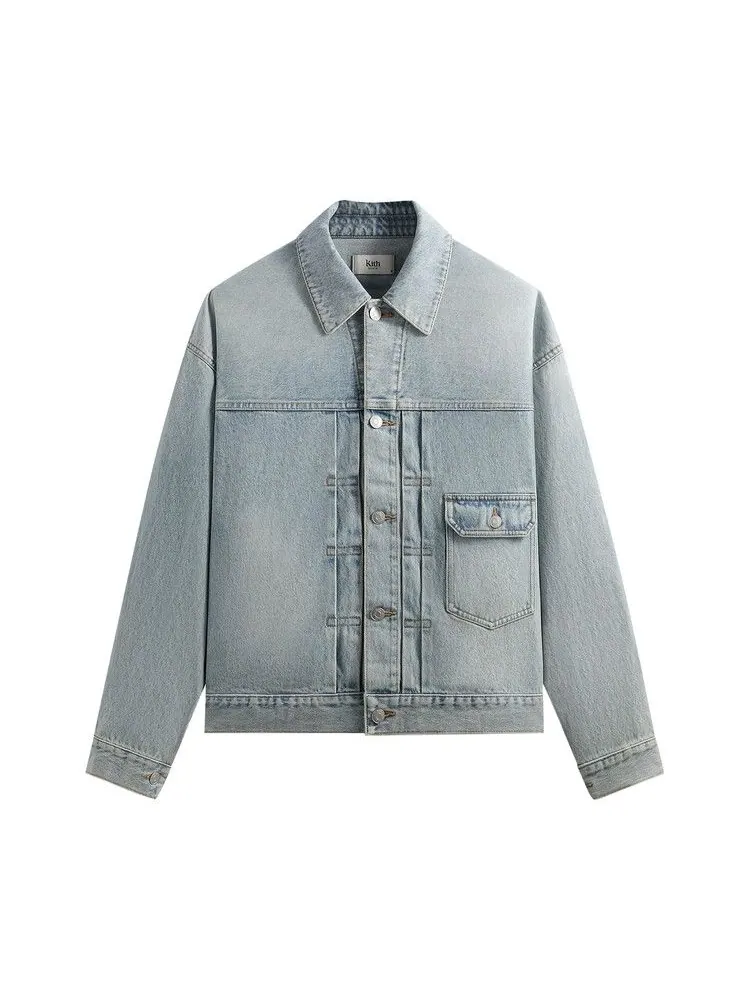 Куртка Kith Alonzo Denim Jacket — изображение 1 из 2, светлый индиго