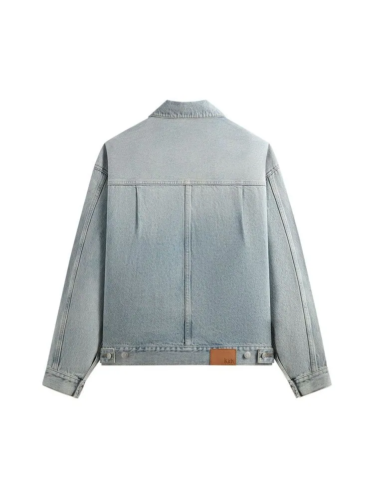 Куртка Kith Alonzo Denim Jacket — изображение 2 из 2, светлый индиго