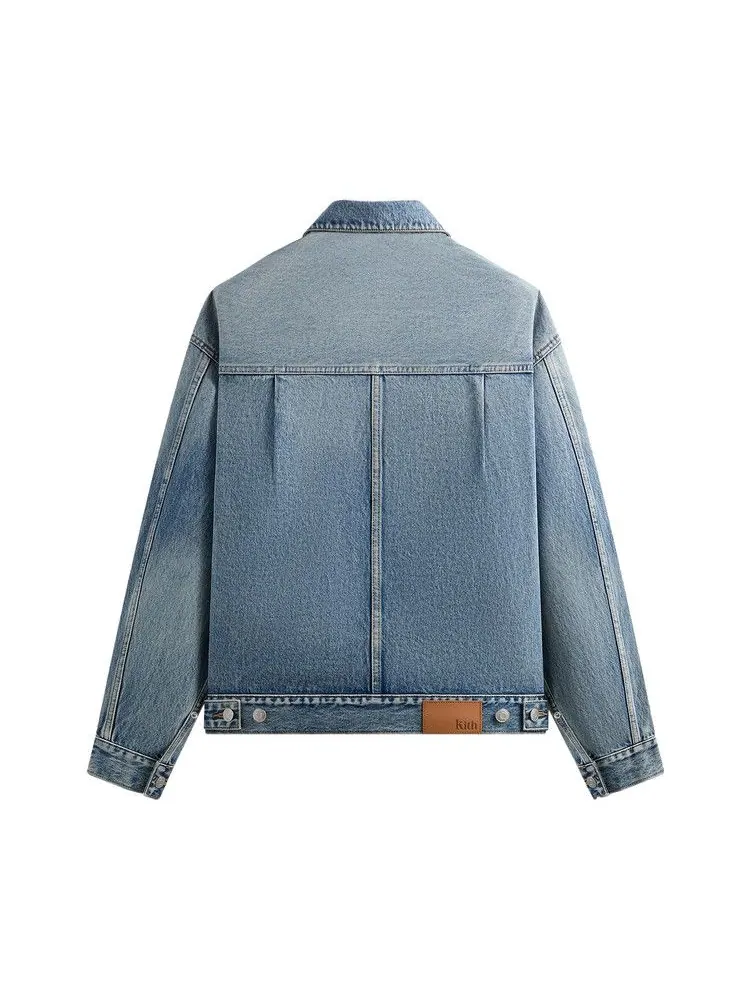 Куртка Kith Alonzo Denim Jacket — изображение 2 из 2, индиго