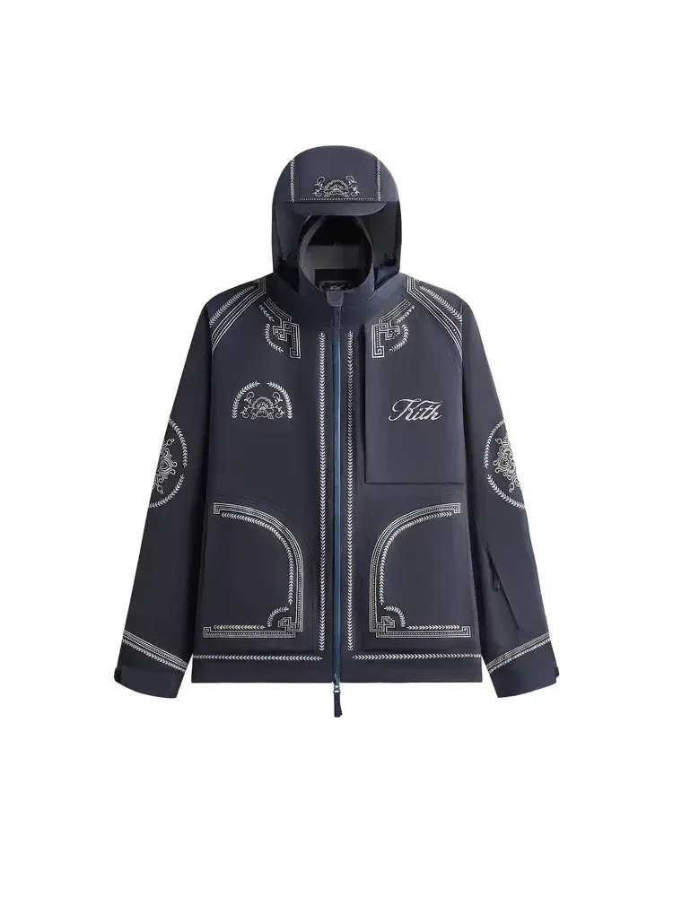 Куртка Kith Washed Tech Gabriel Jacket — изображение 1 из 2, синий