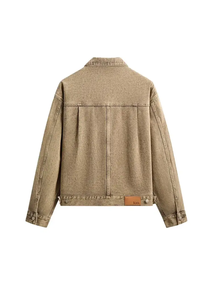 Джинсовая куртка Kith Alonzo — изображение 2 из 2, бежевый