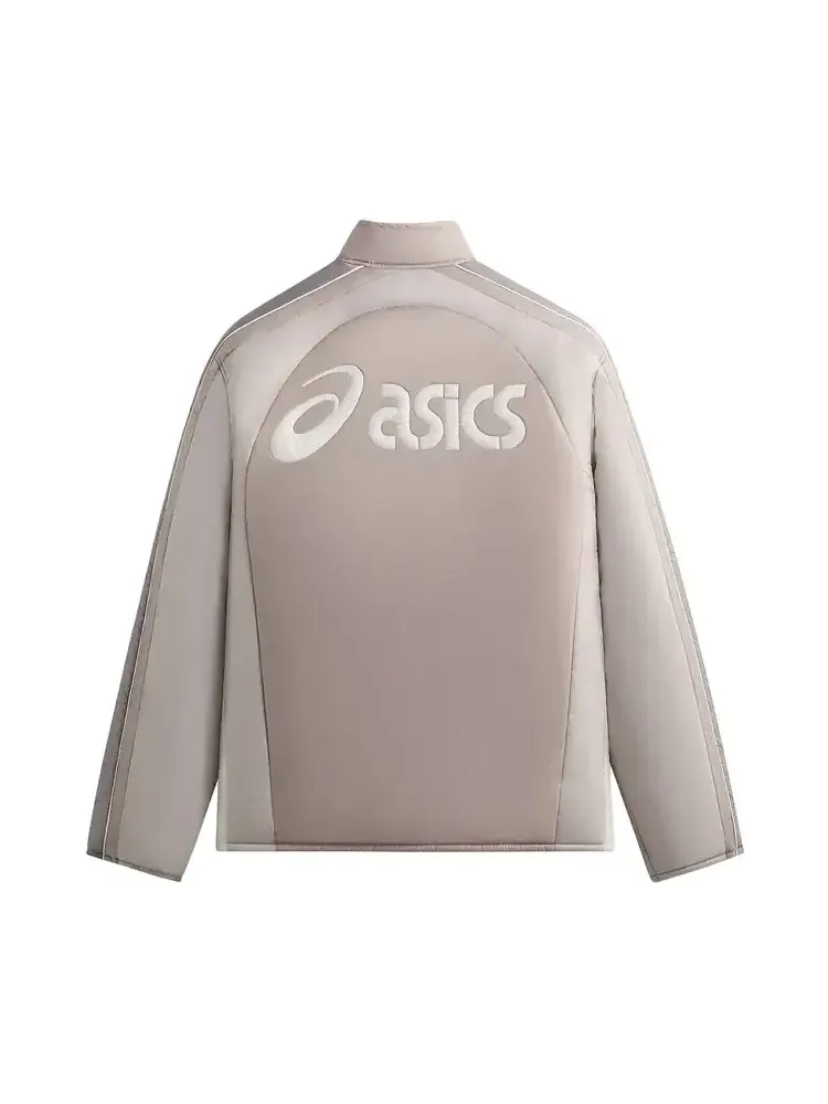 Эксклюзивная спортивная куртка Kith x Asics Loyalty Puffed Brixton Track Jacket — изображение 2 из 2, бежевый