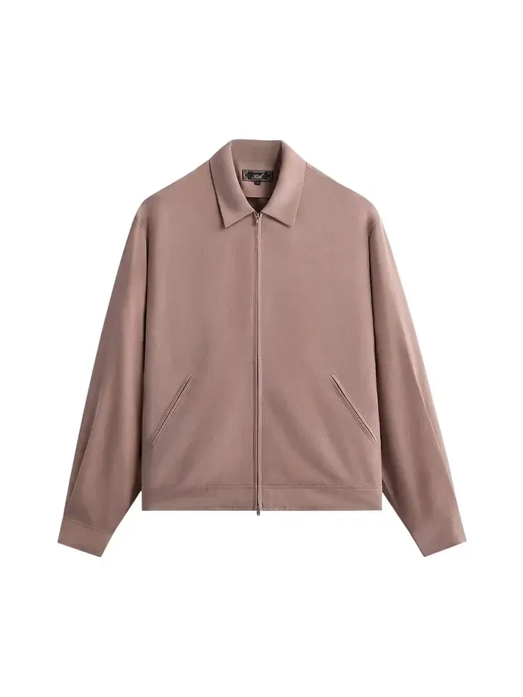 Куртка-блузон Kith Cupro Linen Connor — изображение 1 из 2, розовый