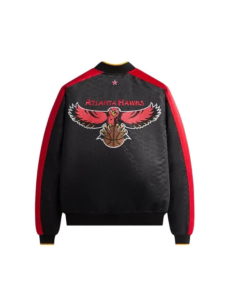 Куртка-бомбер Kith For NBA All-Star Atlanta Hawks — изображение 2 из 2, черный