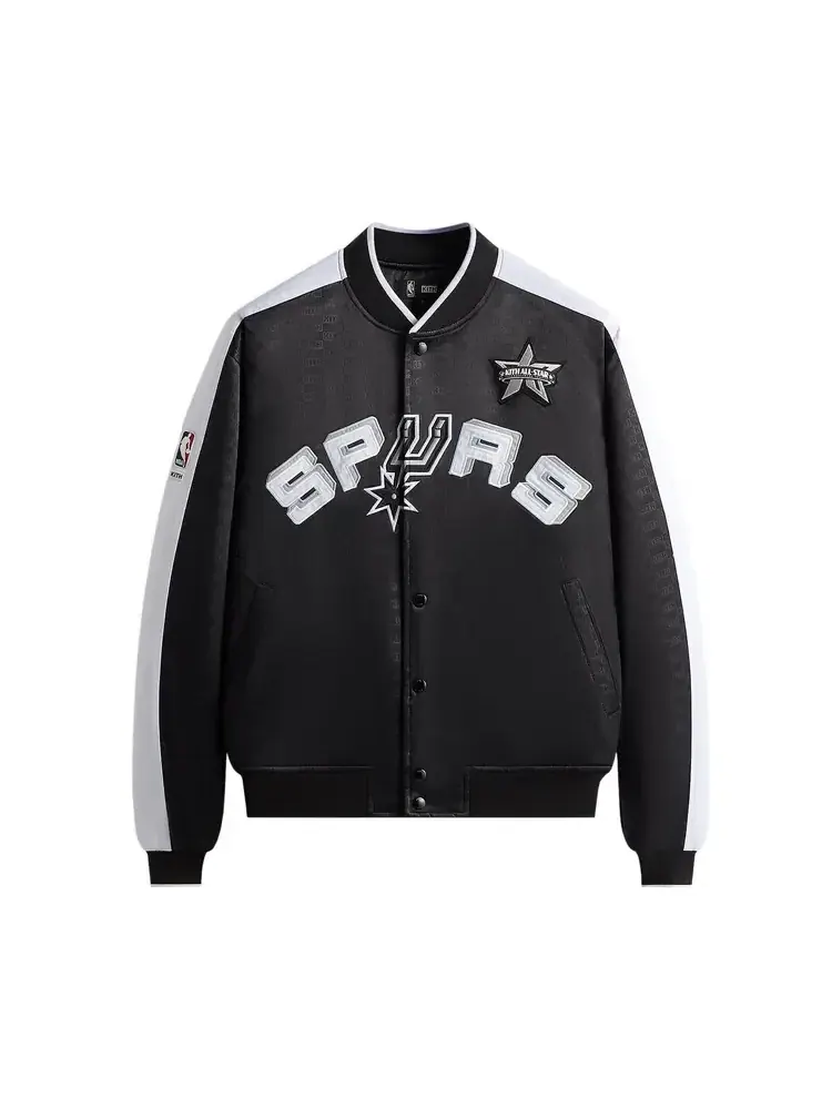 Куртка-бомбер Kith For NBA All-Star San Antonio — изображение 1 из 2, черный