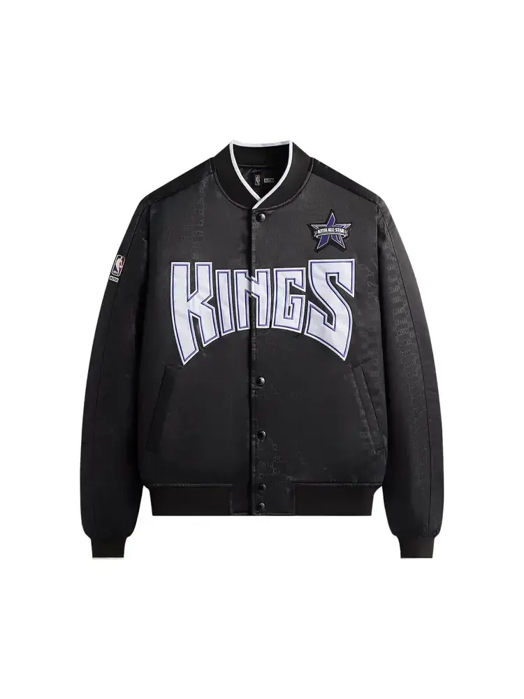 Куртка-бомбер Kith For NBA All-Star Sacramento Kings — изображение 1 из 2, черный