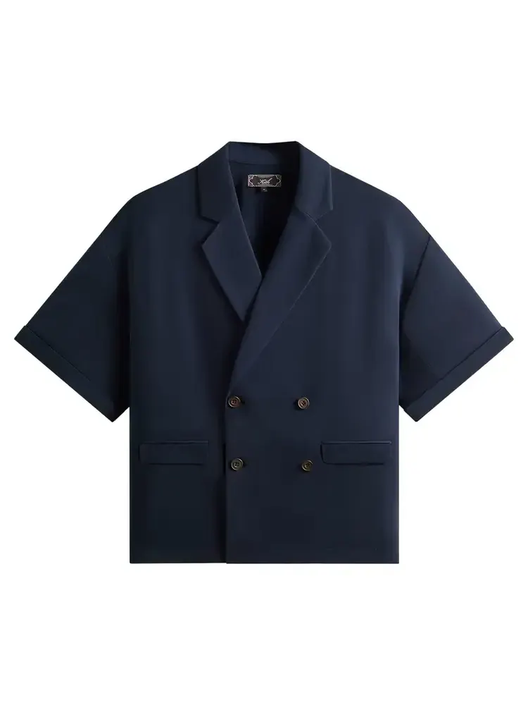 Блейзер с коротким рукавом Kith Drape Twill Ito — изображение 1 из 2, черный