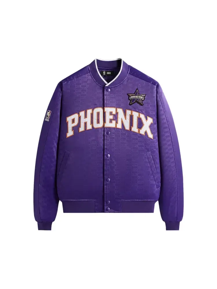 Куртка-бомбер Kith For NBA All-Star Phoenix Suns — изображение 1 из 2, фиолетовый