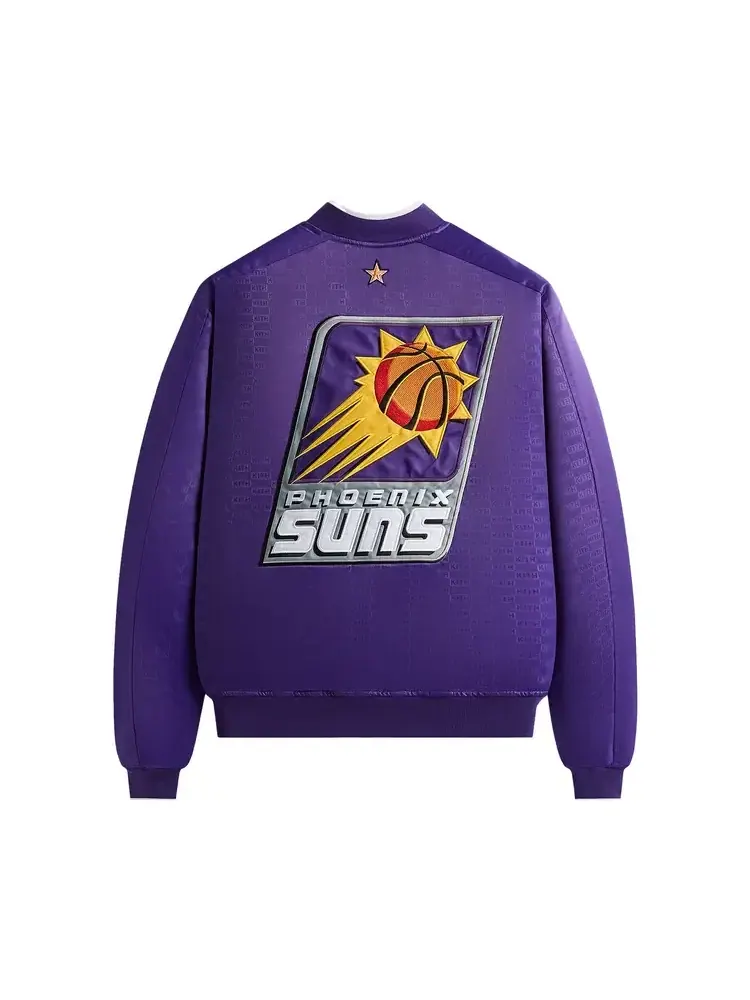 Куртка-бомбер Kith For NBA All-Star Phoenix Suns — изображение 2 из 2, фиолетовый