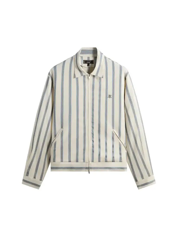 Куртка-блузон Kith Textured Stripe Connor — изображение 1 из 2, белый