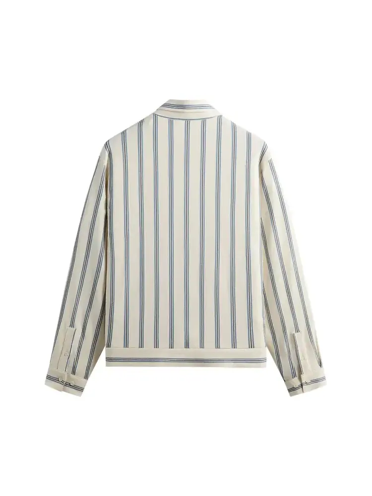 Куртка-блузон Kith Textured Stripe Connor — изображение 2 из 2, белый