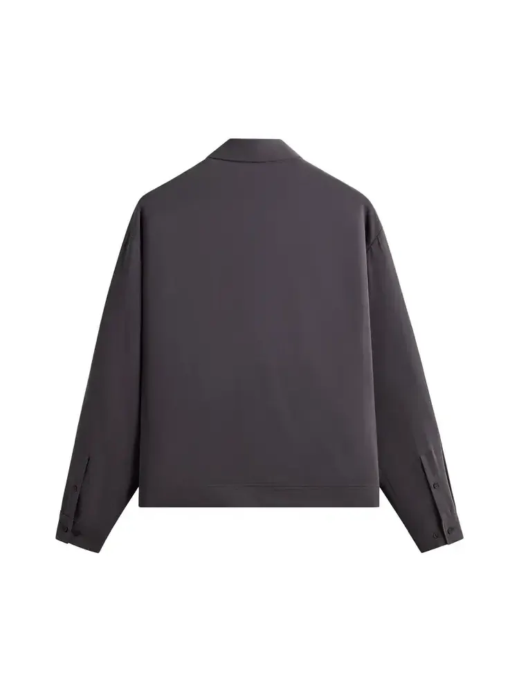Куртка-блузон Kith Double Crepe Connor — изображение 2 из 2, серый