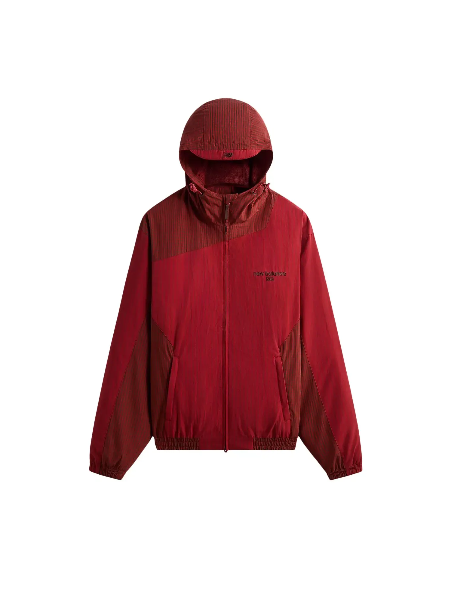 Куртка Kith x New Balance Poplin Mix Madison V Jacket — изображение 1 из 2, красный