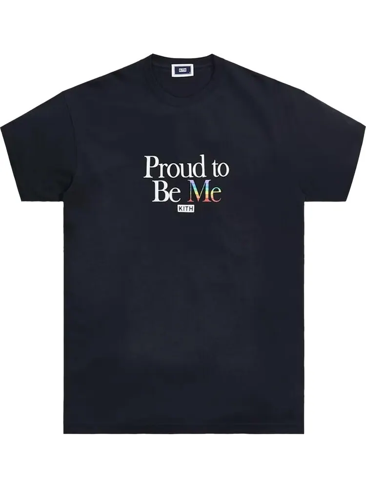 Футболка Kith Proud To Be Me Tee 'Black' — изображение 1 из 1, черный